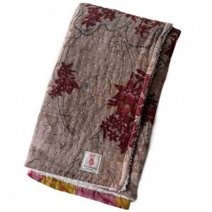 NWOT Handmade Colorful Kantha Hand Towel